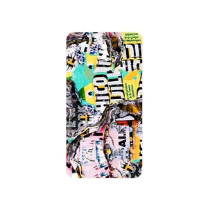 MAHOOT Collage of Teared Paper Cover Sticker for Samsung Galaxy Note 3