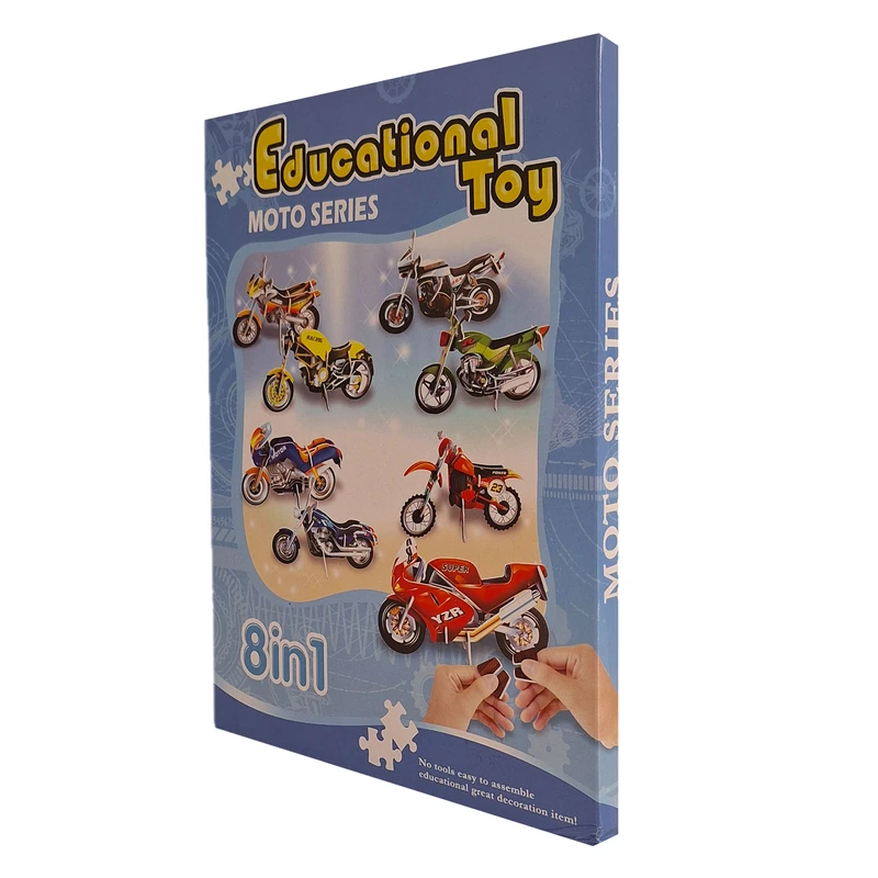 ساختنی 70 تکه مدل موتور بسته 8 عددی