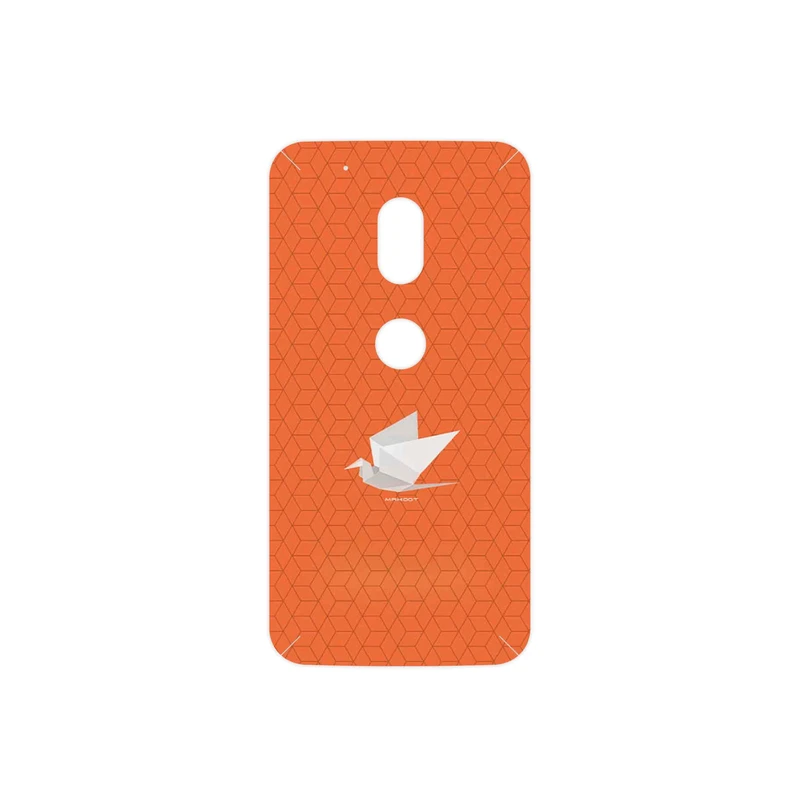 برچسب پوششی ماهوت مدل Minimalist origami bird مناسب برای گوشی موبایل موتورولا Moto G4 Play