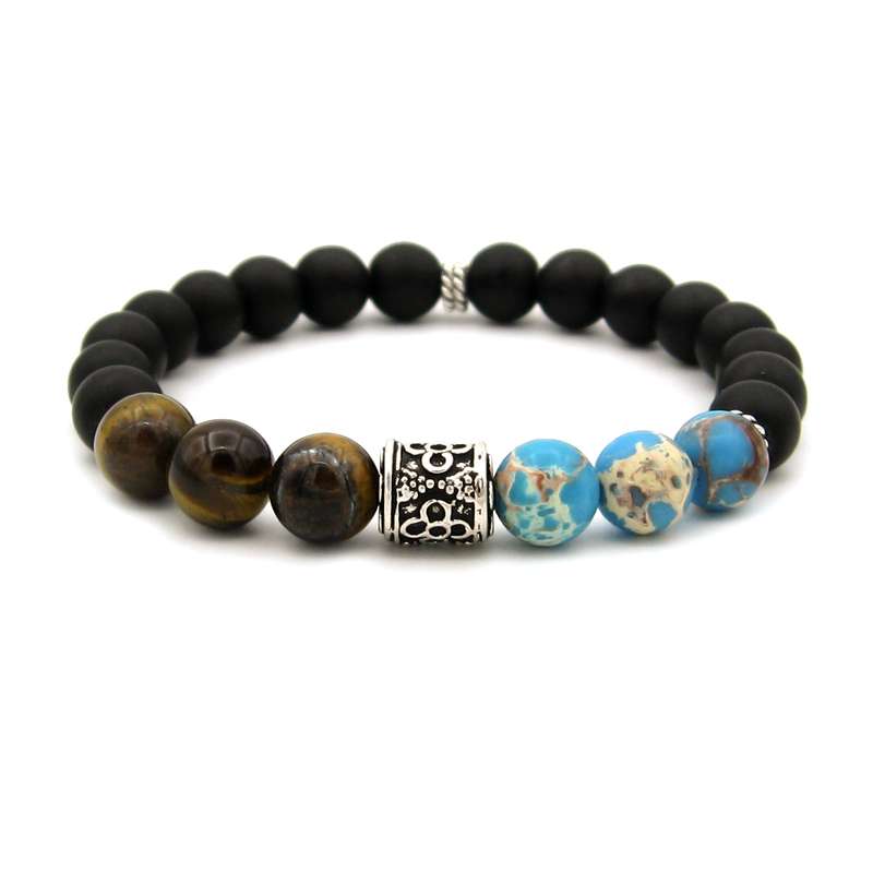 دستبند نقره مردانه مانچو مدل bs017 دستبند نقره مردانه مانچو مدل bs017