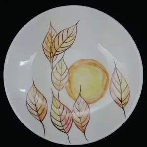 بشقاب سرامیکی هیوا طرح پاییز کد 11206945