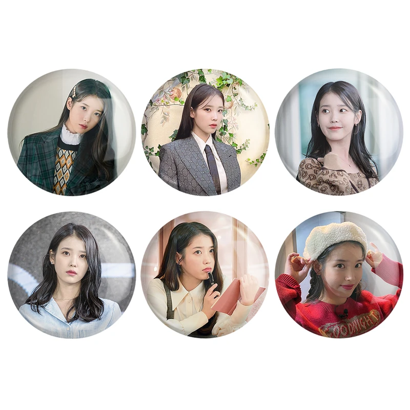  مگنت خندالو طرح آیو IU کد 1151A مجموعه 6 عددی