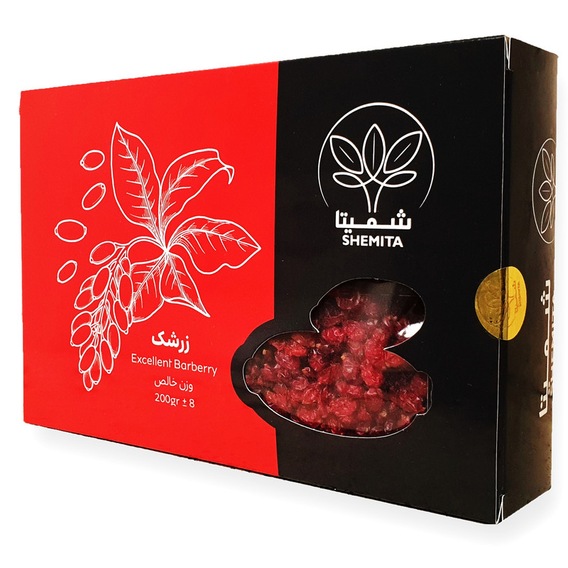 زرشک پفکی شمیتا مقدار 200 گرم
