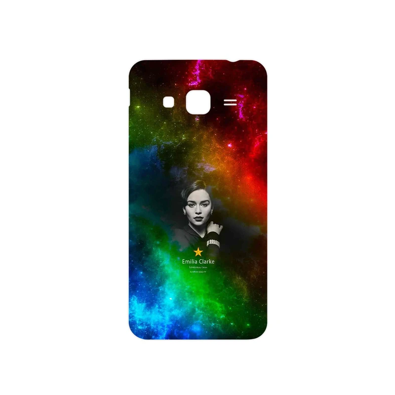 برچسب پوششی ماهوت مدل emilia clarke مناسب برای گوشی موبایل سامسونگ Galaxy J3 2016