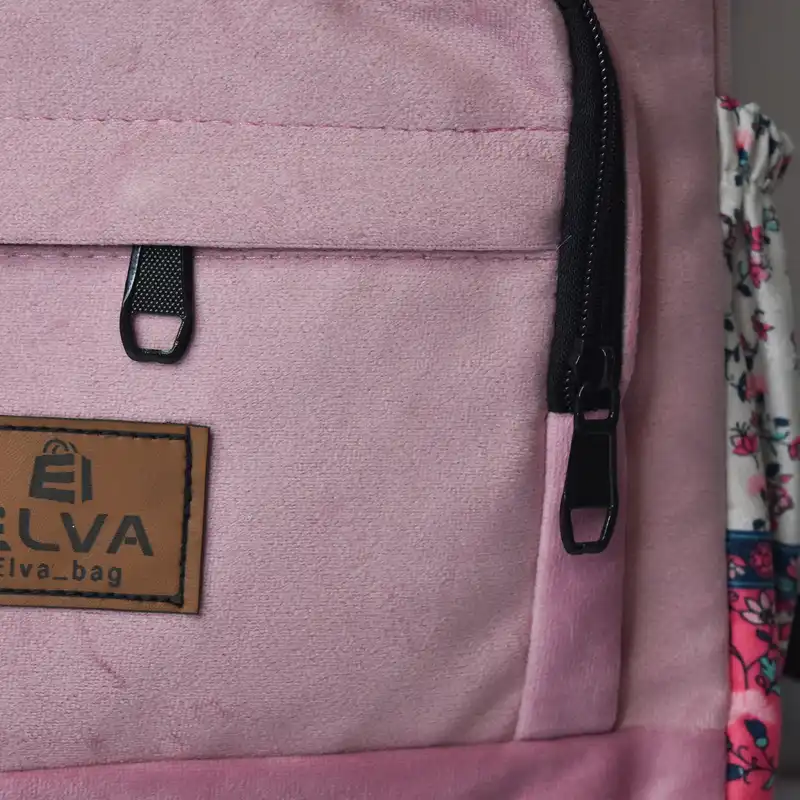 کوله پشتی زنانه مدل لبه دار کد 04