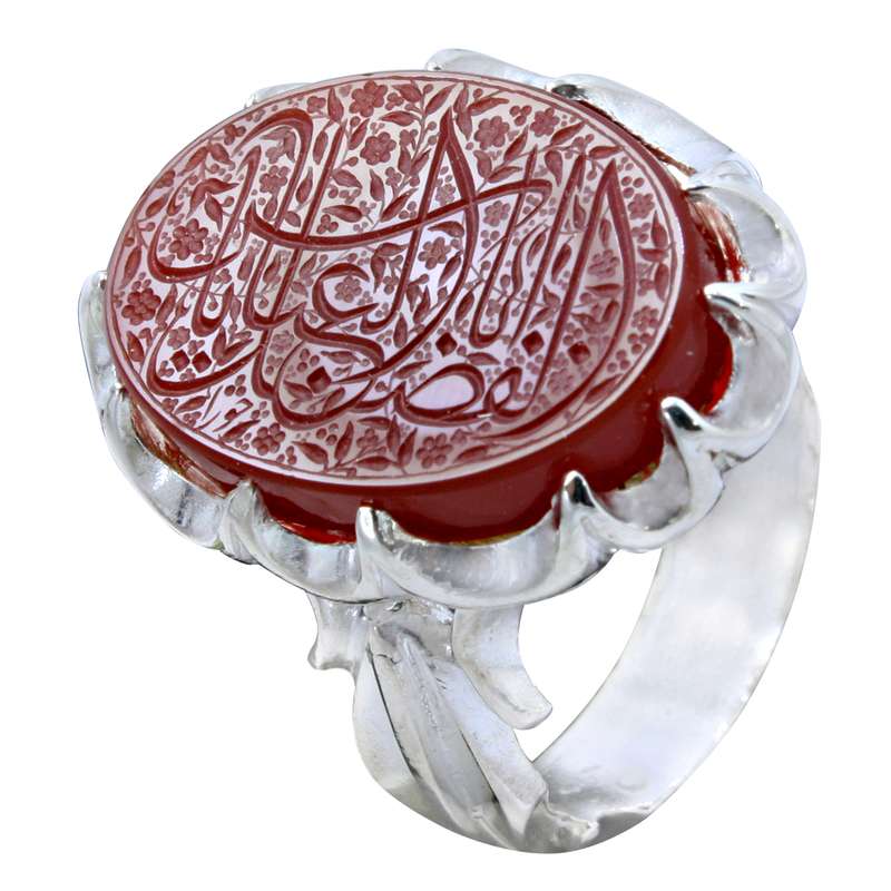 انگشتر نقره مردانه مدل 128G