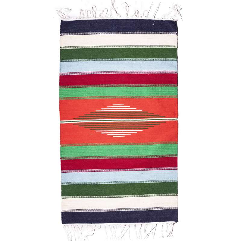 گلیم دستبافت یک و نیم متری کد 42