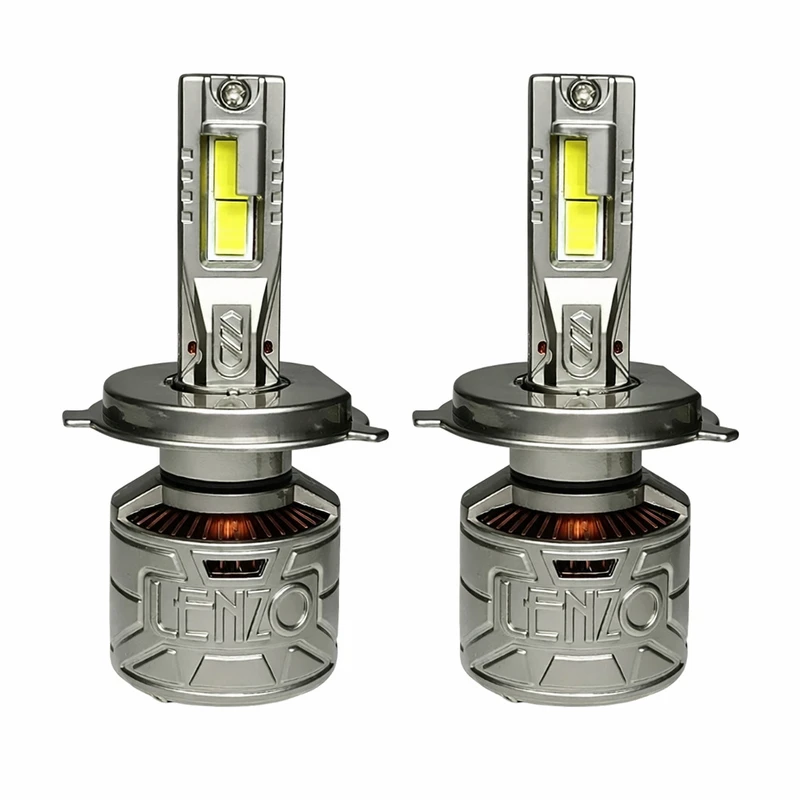 هدلایت خودرو لنزو مدل V125 PRO MAX پایه H4 بسته 2 عددی