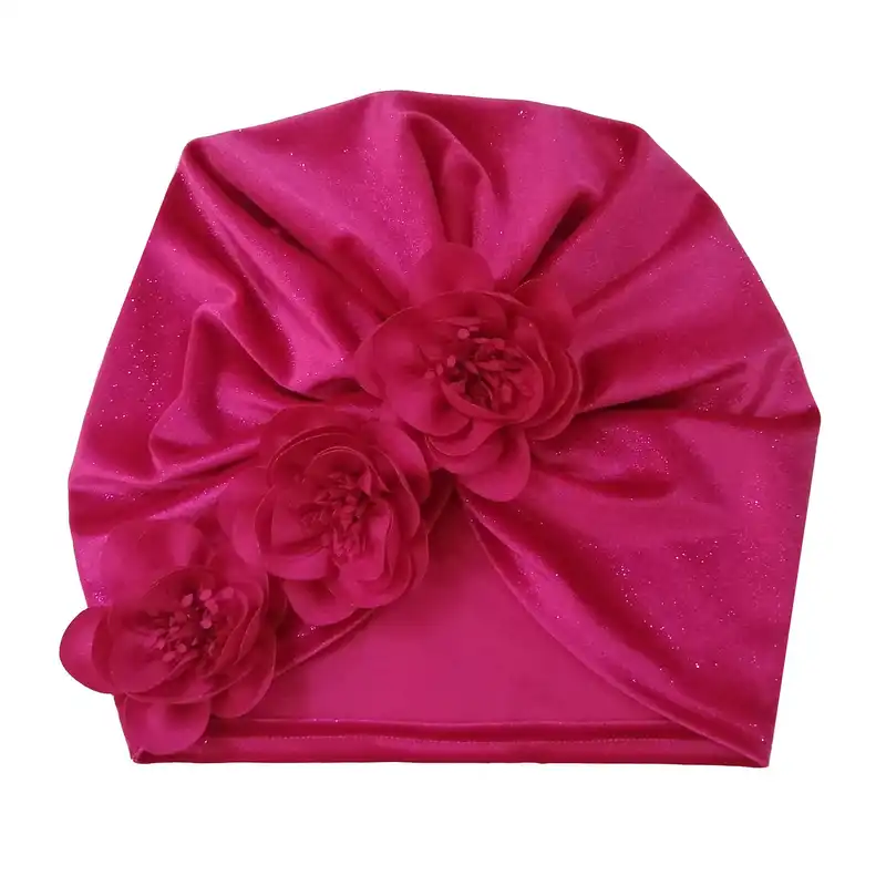 توربان زنانه مدل گل پرچمی