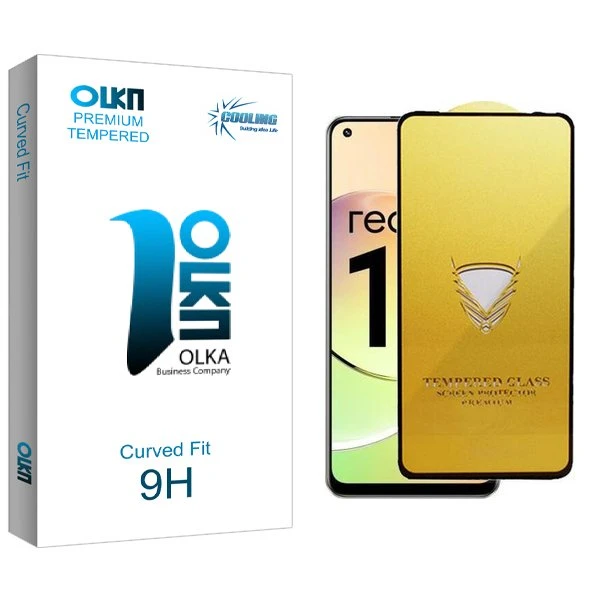 محافظ صفحه نمایش کولینگ مدل Olka OG مناسب برای گوشی موبایل ریلمی 10 4G