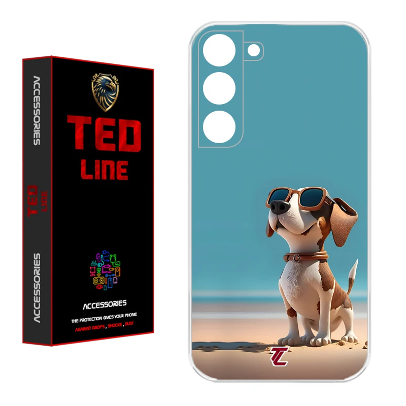کاور تدلاین طرح سگ کد 1187 مناسب برای گوشی موبایل سامسونگ Galaxy S21 FE