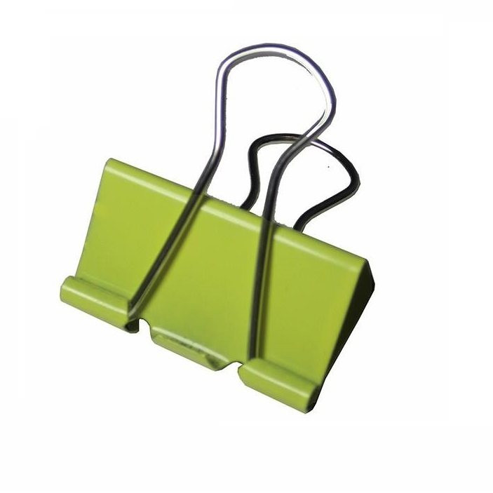 گیره کاغذ مدل رنگارنگ سایز کوچک کد 007 بسته 6 عددی