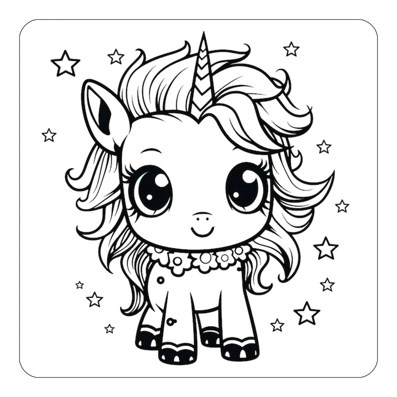 مگنت کاکتی طرح اسب تک شاخ و یونیکورن مدل mp30253