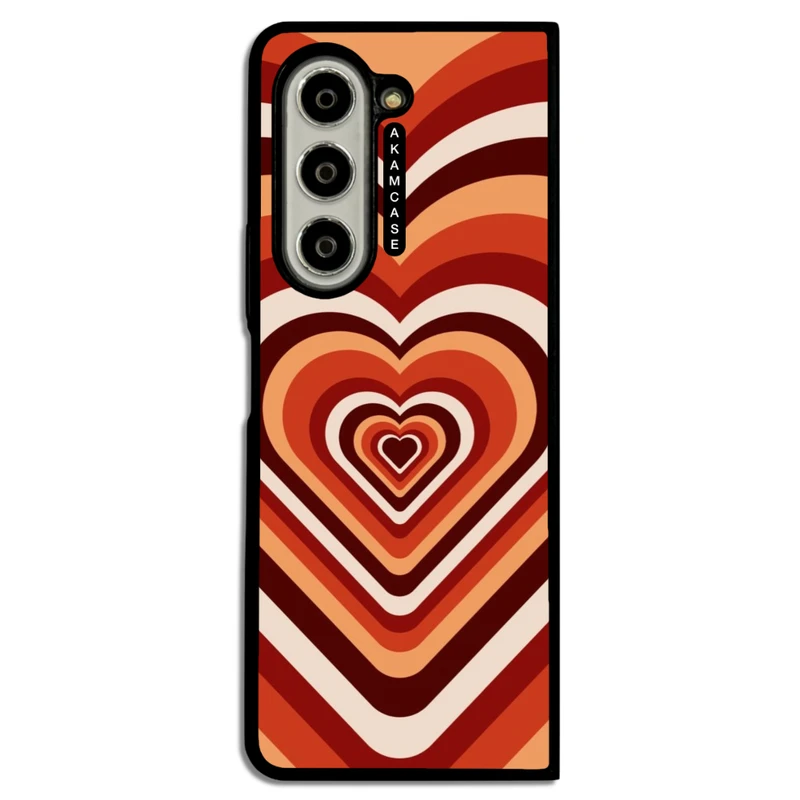 کاور آکام مدل AMCWSGZFOLD5-HEART18 مناسب برای گوشی موبایل سامسونگ Galaxy Z Fold 5