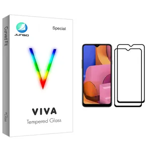 Junbo Viva Glass Screen Protector For Samsung Galaxy A20s Pack Of 2