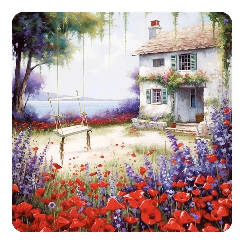 مگنت کاکتی طرح نقاشی رنگ روغن مدل mp71797