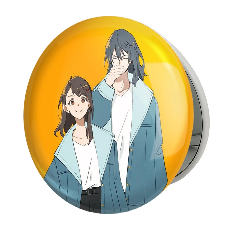 آینه جیبی خندالو طرح سوزومه و سوتا مدل تاشو کد 28863