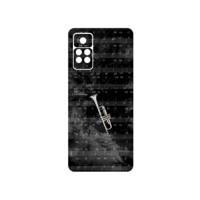 برچسب پوششی ماهوت مدل Trumpet مناسب برای گوشی موبایل شیائومی Redmi Note 11 Pro
