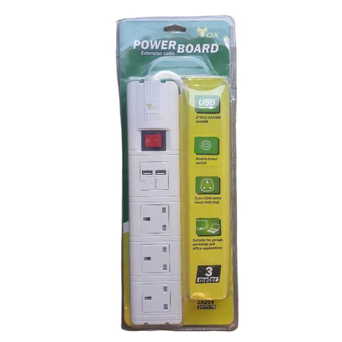 چندراهی برق مدل USB خور