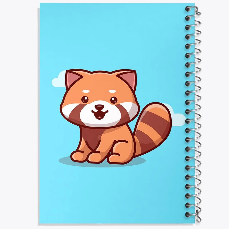 دفتر لیست خرید 50 برگ خندالو طرح راکون کد 25429