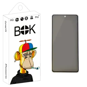 BOK +HD Privacy Screen Protector For Xiaomi Redmi Note 9s