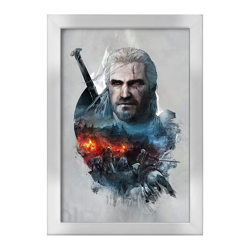 تابلو خندالو طرح گرالت ویچر کد 30941