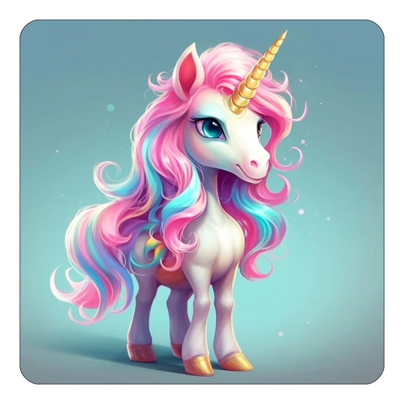 مگنت کاکتی طرح اسب تک شاخ و یونیکورن مدل mp30619