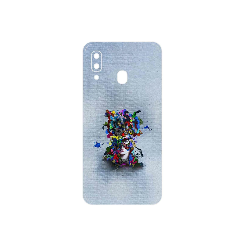 برچسب پوششی ماهوت مدل Collage of surreal Portrait of Women 4 مناسب برای گوشی موبایل سامسونگ Galaxy A40