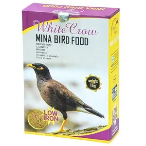 غذای طوطی سانان کلاغ سفید مدل مینا وزن 1 کیلوگرم