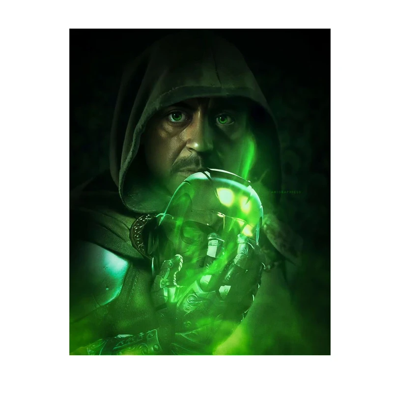 استیکر لپ تاپ و موبایل مدل سریال طرح دکتر دووم اونجرز Doctor Doom Avengers کد 3505