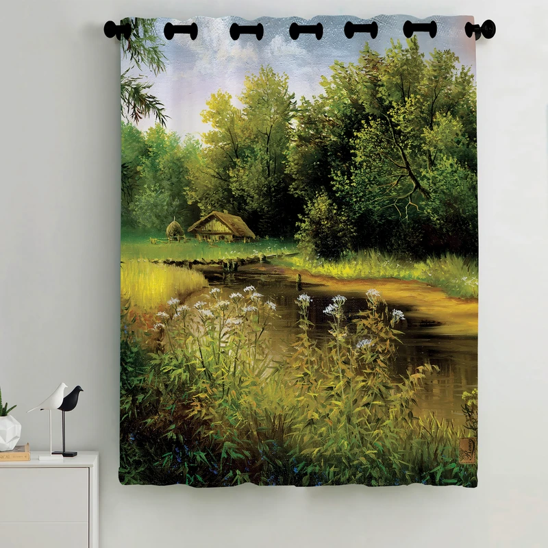 پرده رنس مدل CC2-50340 سایز 190x138 سانتی متر