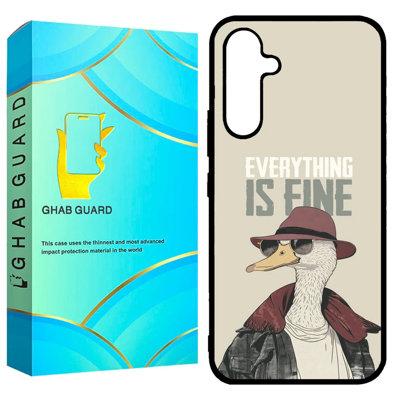 کاور قاب گارد طرح اردک مدل GCHPA54 مناسب برای گوشی موبایل سامسونگ  Galaxy A54 5G