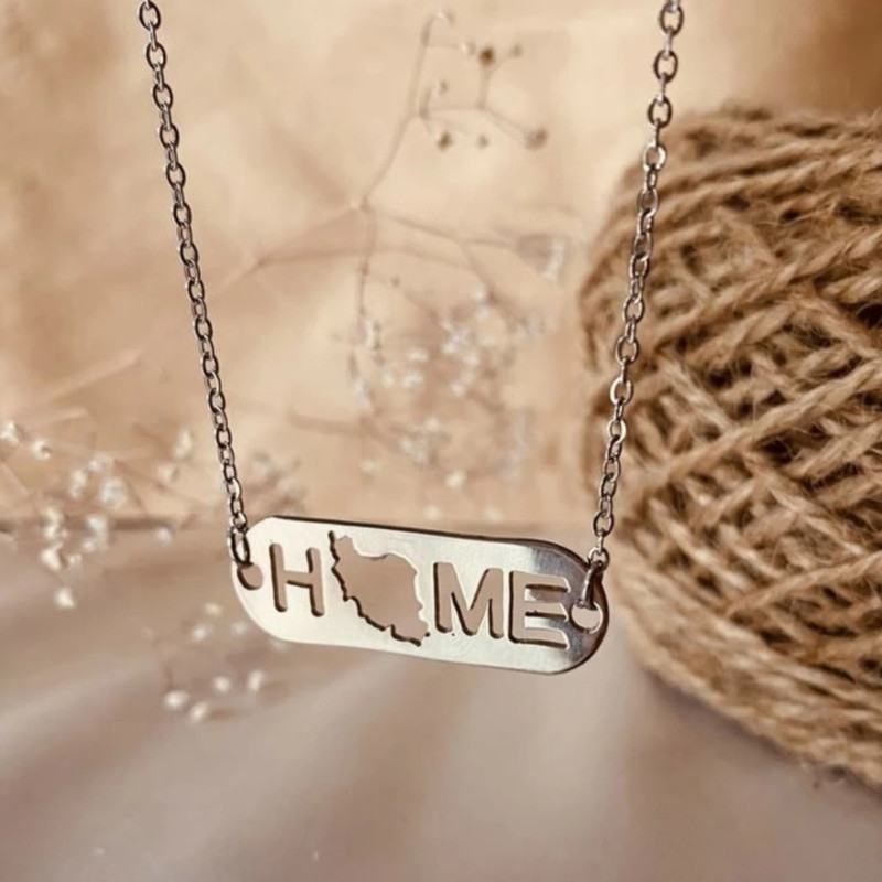 گردنبند زنانه مدل HOME