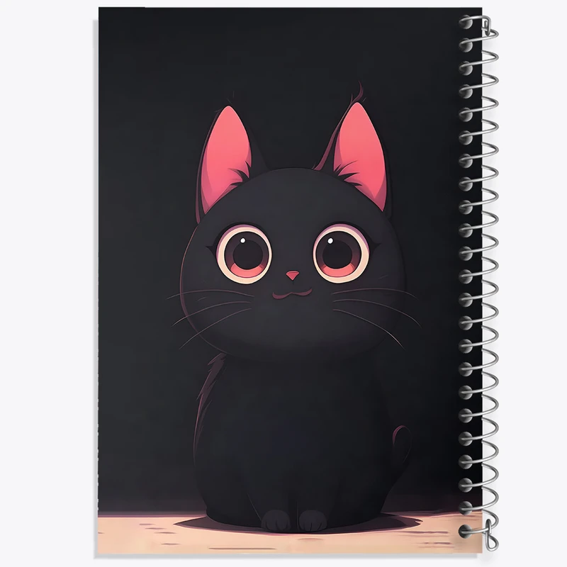 دفتر لیست خرید 50 برگ خندالو طرح گربه کیوت کد N3309