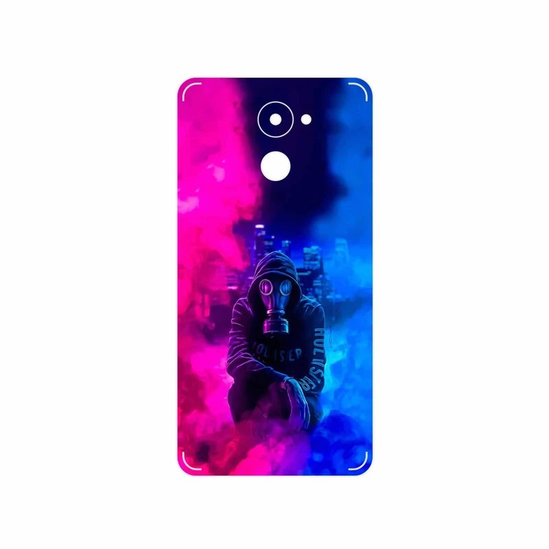 برچسب پوششی ماهوت مدل Smoke Rainbow Digital Art 2 مناسب برای گوشی موبایل هوآوی Y7 Prime