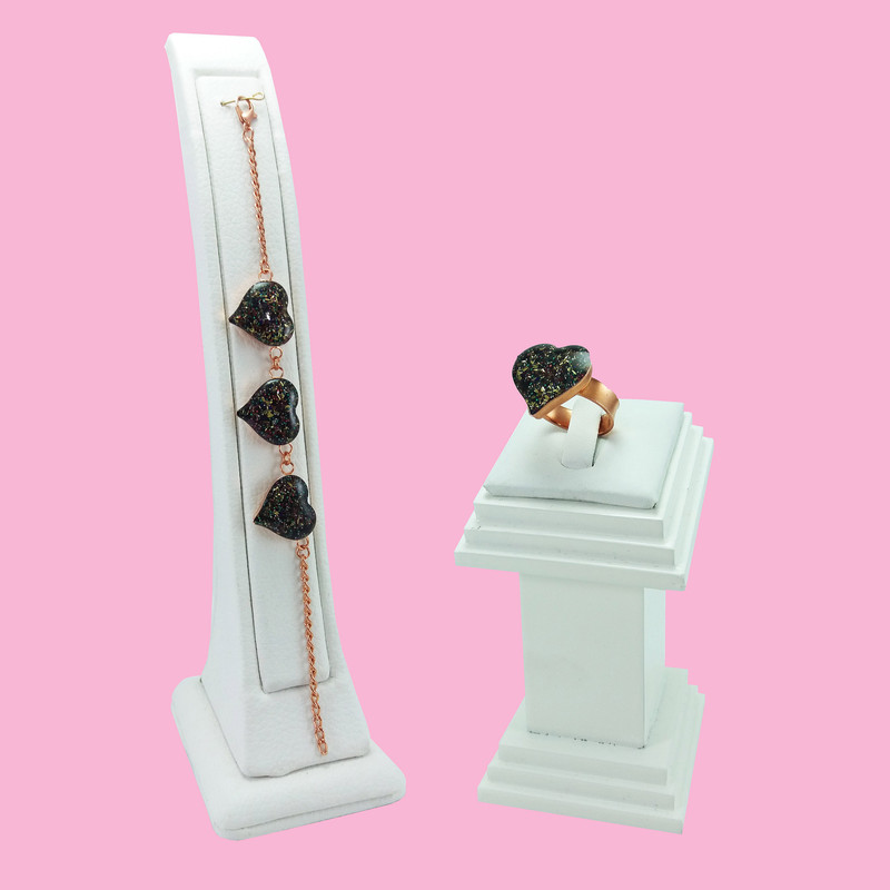 نیم ست دخترانه مدل قلب کد G1093