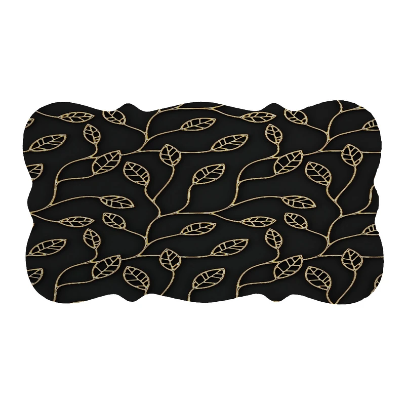 پادری طرح برگ کد 8875 سایز 110×60 سانتی متر