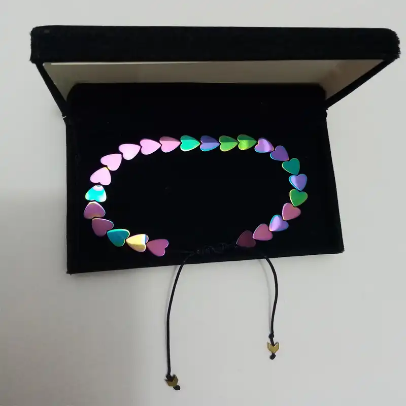 دستبند دخترانه مدل قلب کد S001