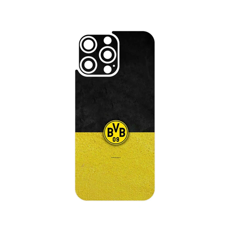 برچسب پوششی ماهوت مدل Borussia Dortmund FC مناسب برای گوشی موبایل اپل iPhone 16 Pro Max