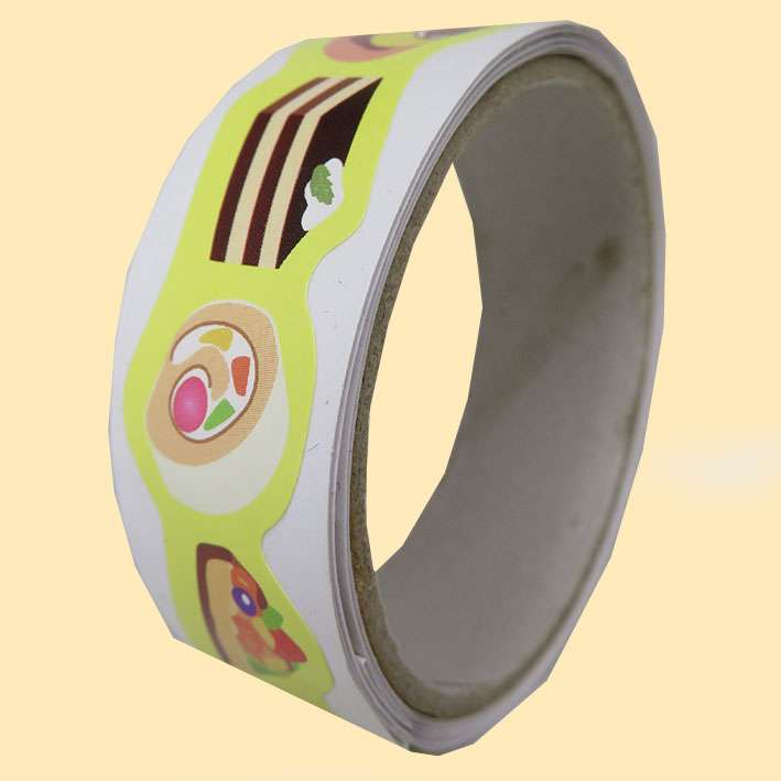 چسب نواری مدل دسر کیک شیرینی آشپزی طرح بولت ژورنال عرض 1.5 سانتی متر