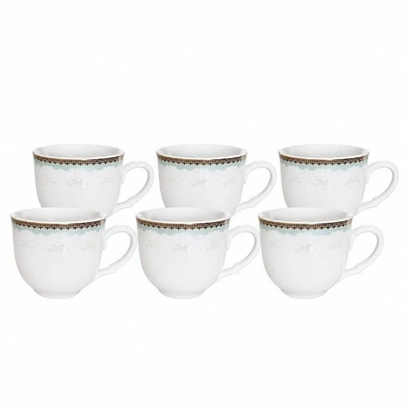 فنجان چای خوری شرکت صنایع چینی تقدیس مدل لب طلا کد 21