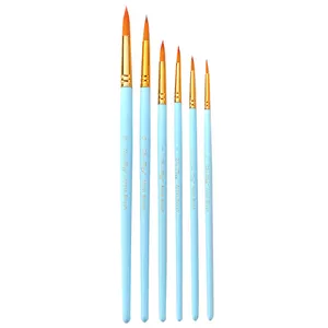  قلم مو گرد ژوتینگ مدل R6 کد Blue مجموعه 6 عددی