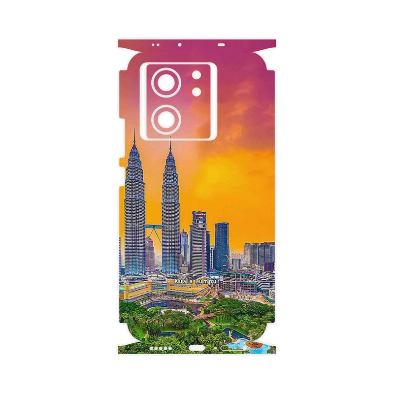 برچسب پوششی ماهوت مدل City of Kuala Lumpur-FullSkin مناسب برای گوشی موبایل شیائومی 13T Pro