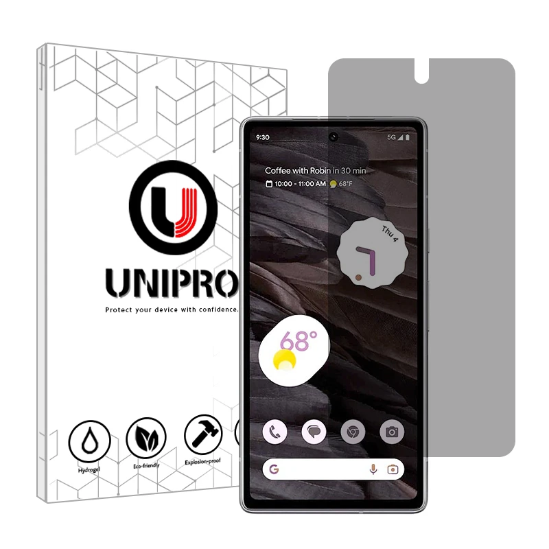 محافظ صفحه نمایش  حریم شخصی یونی پرو مدل Explosion Proof مناسب برای گوشی موبایل گوگل Pixel 7a