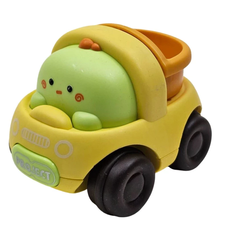 اسباب بازی ناب سل مدل جوجه بامزه ماشین سوار ارتفاع 8 سانتی متر کد NAAB004