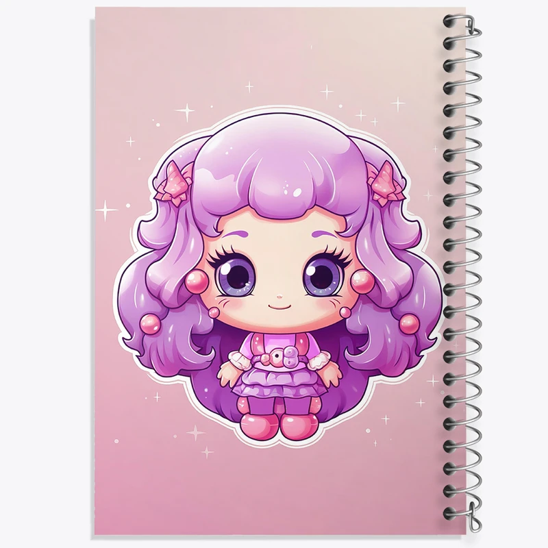 دفتر نقاشی 50 برگ خندالو طرح دخترانه (Girlish) کد 36902