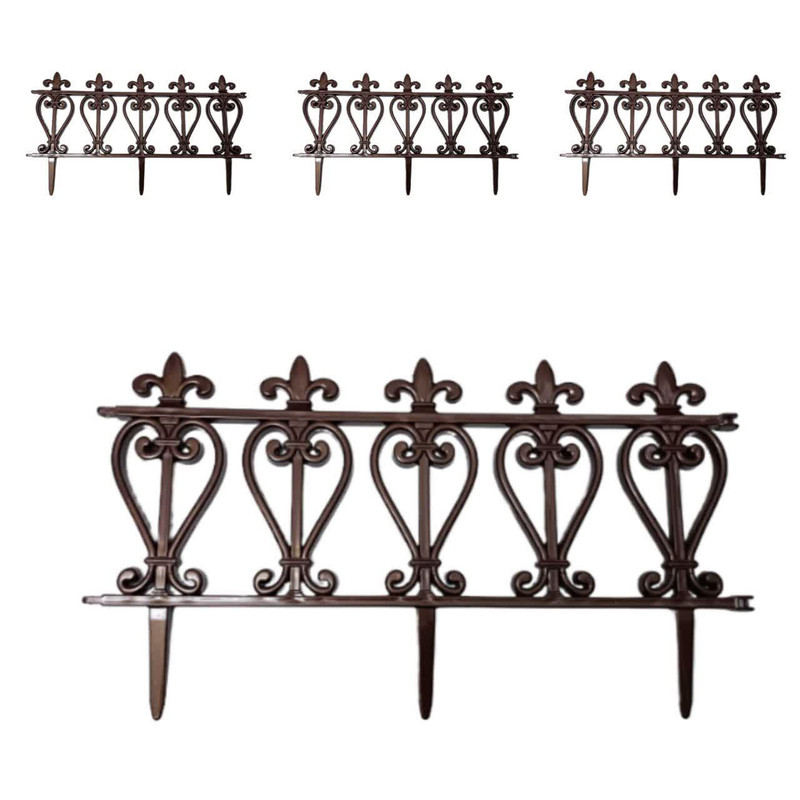 حصار باغچه مدل فرفوژه بسته 4 عددی