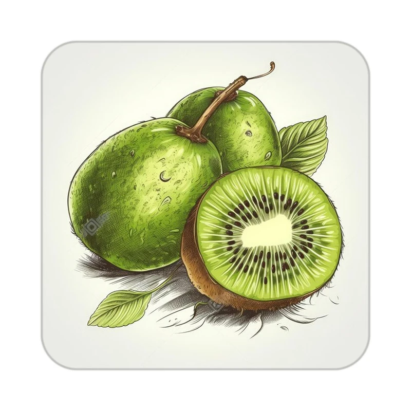 زیر لیوانی کاکتی طرح میوه مدل mp21491