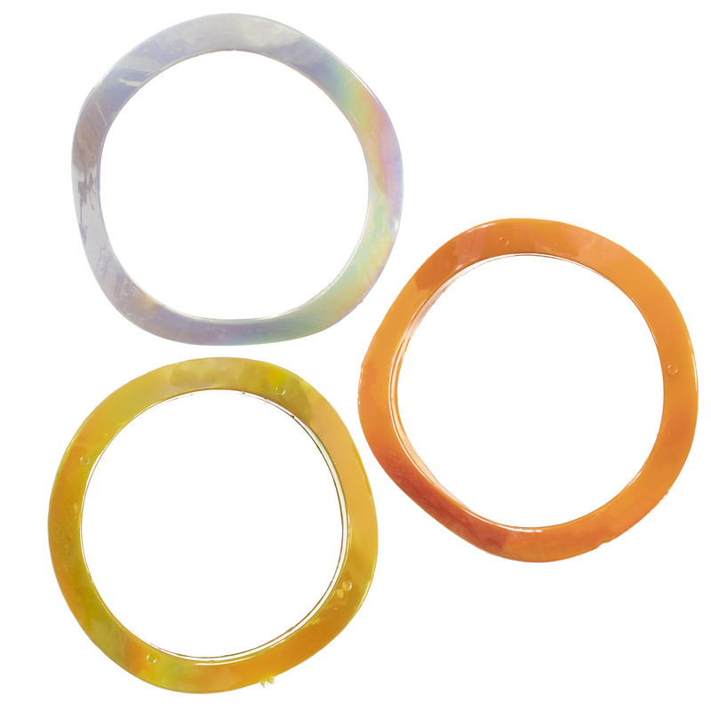 النگو دخترانه مدل کنگره ایی هولوگرامی بسته 3 عددی النگو دخترانه مدل کنگره ایی هولوگرامی بسته 3 عددی