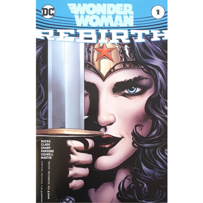 مجله Wonder Woman Rebirth آگوست 2016